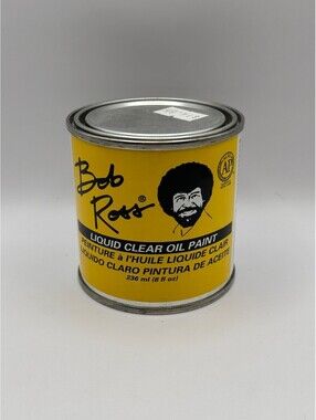 Bob Ross Liquid Clear Oil Painting Medium 236 Ml (8 Fl Base New